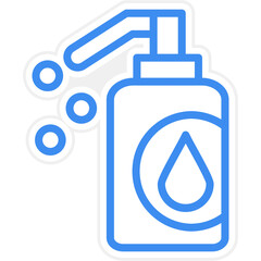 Vector Design Shampoo Icon Style