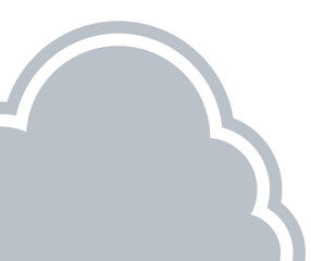 Corner Blob with Outline Element