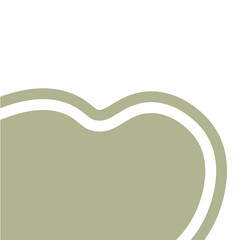 Corner Blob with Outline Element