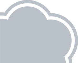 Corner Blob with Outline Element