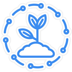 Vector Design Agronomy Icon Style
