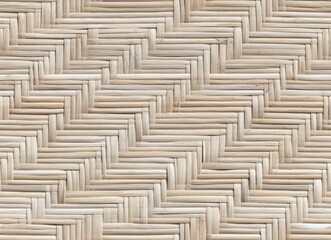 Pattern of reed weaving mat with vintage style for background and design art work. SEAMLESS PATTERN. SEAMLESS WALLPAPER.