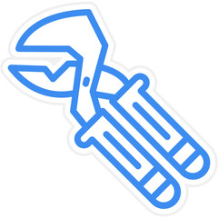 Vector Design Rib Joint Plie Icon Style