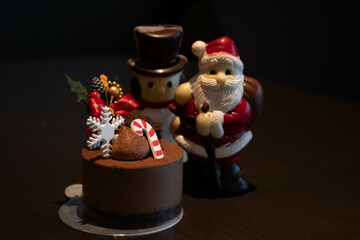 Chocolate Mousse for Christmas Celebration