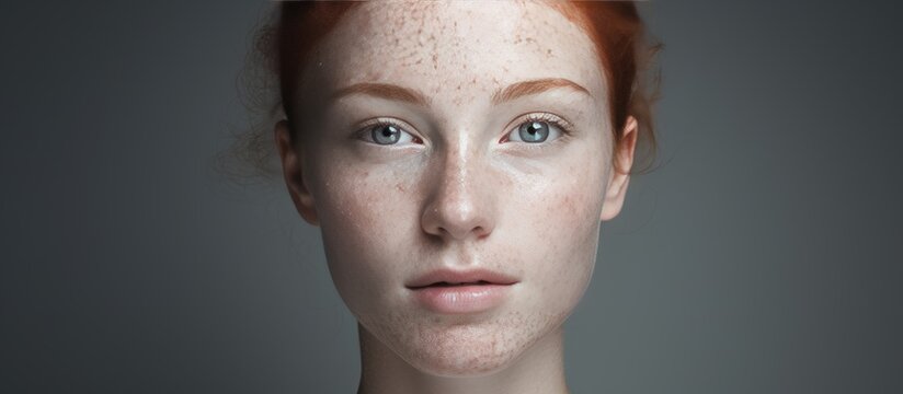 Composite portrait of young woman with diverse skin pigmentation for International Skin Pigmentation Day