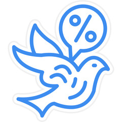 Vector Design Early Bird Prices Icon Style