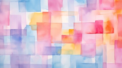 abstract watercolor strokes colorful background