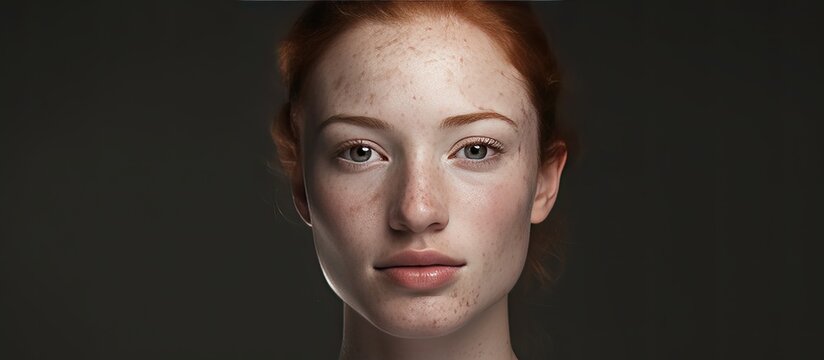 Composite portrait of young woman with diverse skin pigmentation for International Skin Pigmentation Day