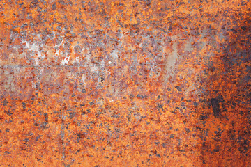 Grunge rusted metal texture and oxidized metal background. Old metal iron panel industrial construction concept design.