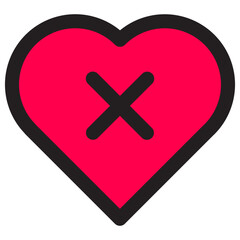 Unhealthy Heart Icon
