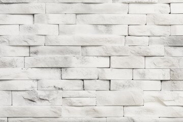 Panoramic background for text or image, vintage white brick wall texture.
