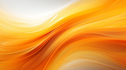 Abstract White and yellow color vivid fractal background 3d Rendering