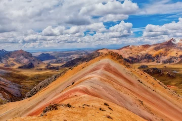 Printed kitchen splashbacks Alpamayo Snowy of the Yuracochas, Mountain of Colors in the central Andes of Peru. 4,700 msnm in Ticlio very close to Lima. Peru