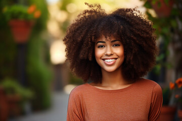 Fototapeta premium Generative ai collage image picture photo of pretty sweet lovely kid happy smiling