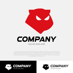 vector puma logo design template, Puma Head Logo