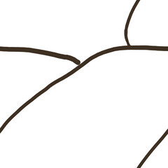 barbed wire isolated on white