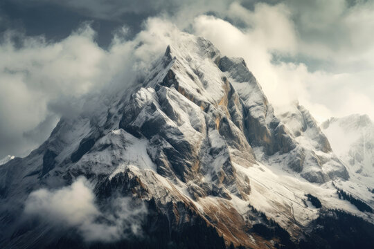 Zugspitze mountain, landscape