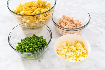 Macaroni Salad with Chicken
