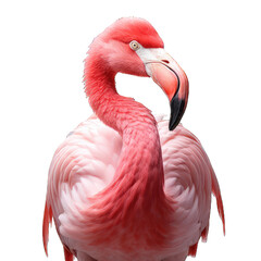 pink Flamingo isolated