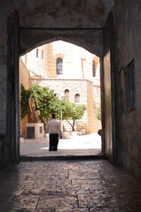 Mann in Jerusalem