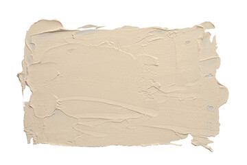 Modelling Clay putty smear painting blot  Abstract gray beige color stain brushstroke texture background.