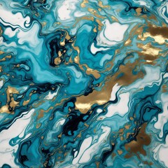 Abstract ocean blue fluid pattern, abstract background.