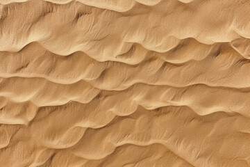 Fototapeta na wymiar Top view sand background.Generative Ai.