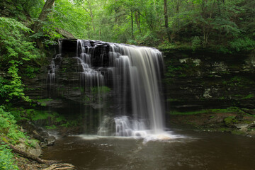 Fototapeta na wymiar Long exposure waterfall