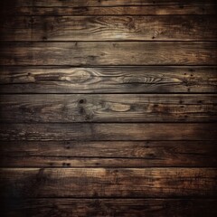Fototapeta na wymiar Wooden background or texture. Old wooden planks with knots.