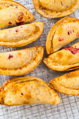 Sweet Cherry Empanadas in Air Fryer