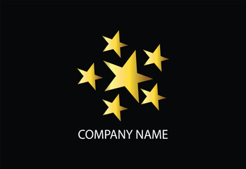 Obraz premium Star icons and logos collection