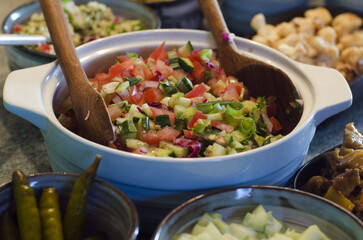 Israeli cuisine is very rich, for the reason that Israeli society consists of many postcards