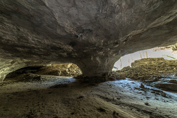 Carrière d'asphalte Sainte-Foy à Franclens, Haute-Savoie, France