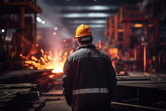 Steel Works Backround