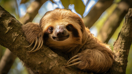 A Sloth's Display