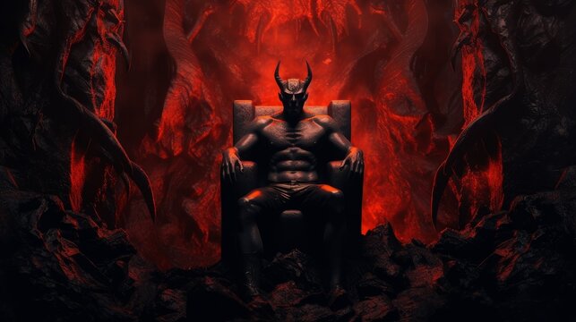 satan in hell
