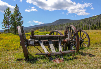 Old Horse drawn Plow