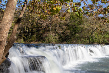 Natural Dam Waterfall