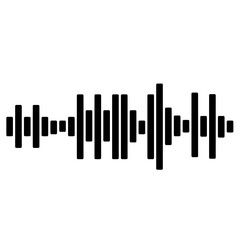 Spectrum Audio Waveform on a Transparent Background