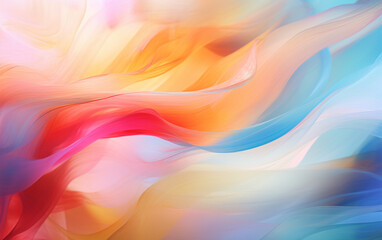 Fototapeta premium Abstract blurred multi colored background