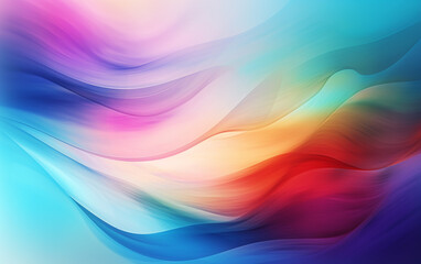 Obraz premium Abstract blurred multi colored background