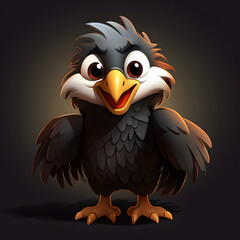 gamer style eagle logo