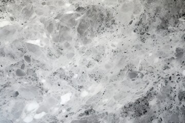 Obraz premium Close up of quartz sand epoxy floor texture or wall coating with different shades of grey, white and black. ai generative