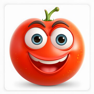 tomato cartoon character