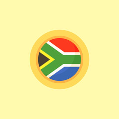 South Africa - Circular Flag