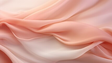  a close up of a pink and white fabric with a soft feel.  generative ai