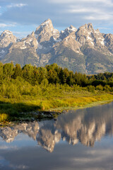 Grand Tetons Reflection in the Snake River