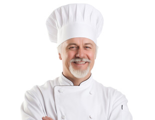 Cheerful chef, cut out
