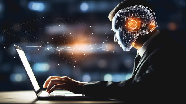 Le concept de intelligence artificielle en une image.