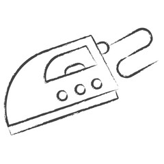 Hand drawn Iron illustration icon